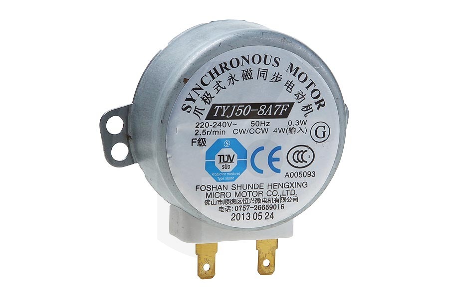 Pelgrim 680766 Microondas Motor (De plato giratorio 4W) microondas 88040032 apto para entre otros MAG495RVS, T2144ZT, MC4111EUU, CM644TI, MAC214GLS