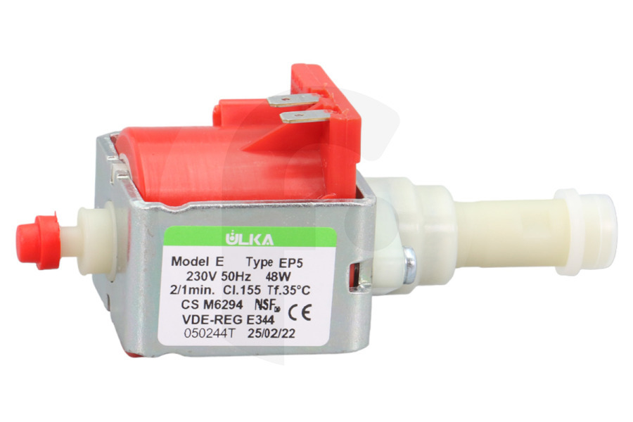 Indesit Delonghi bomba de agua ULKA EP5 48W para máquina de café 5113211281 apto para entre otros ESAM3000, ESAM3500