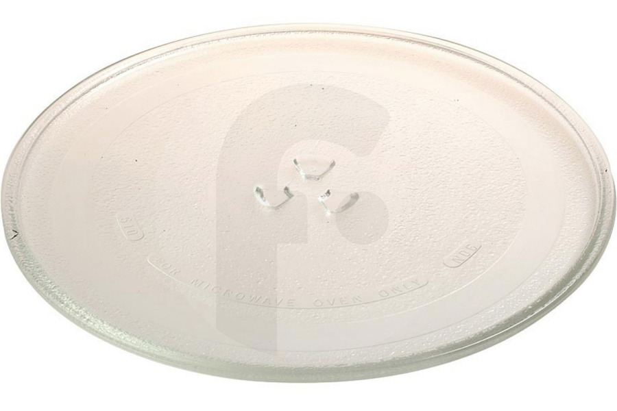 Alternatief 3517203600 Microondas Plato de cristal (Giratorio 25.5cm) microondas 3517203610 apto para entre otros KOR616TOS KOC63A5, KOR-63A5, KOR6105