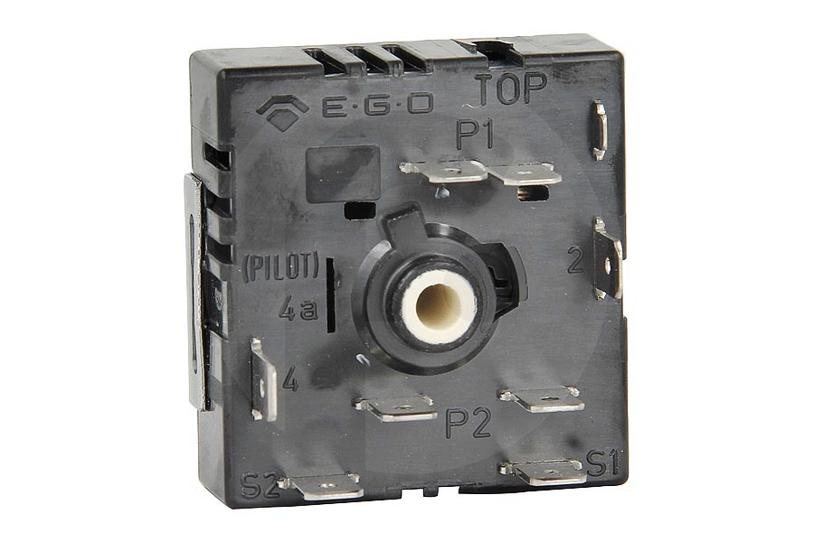 Hotpoint-ariston Cocina & Encimera Beko interruptor de energía (regulador de energía) individual 220V placa de cocción 163900005 adecuado para entre otros EH9602XO, HKN1030A, HKN1430A