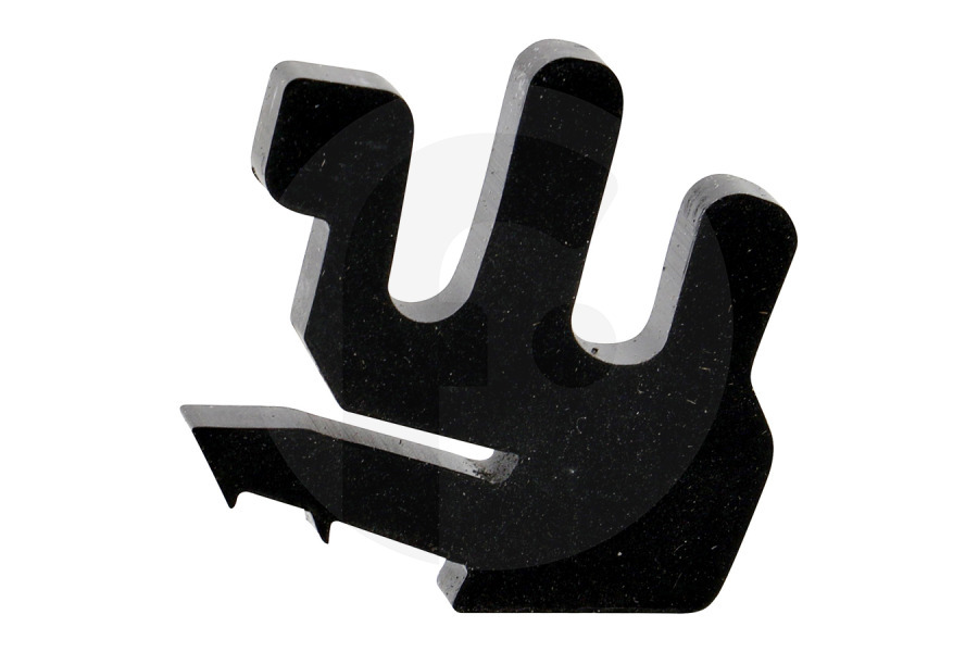 Gorenje Horno Espaciador (goma) para cristal de la puerta (placa de vidrio) para Gorenje y otros horno 421160 apto para entre otros EI6351XPC, BOP799S51X