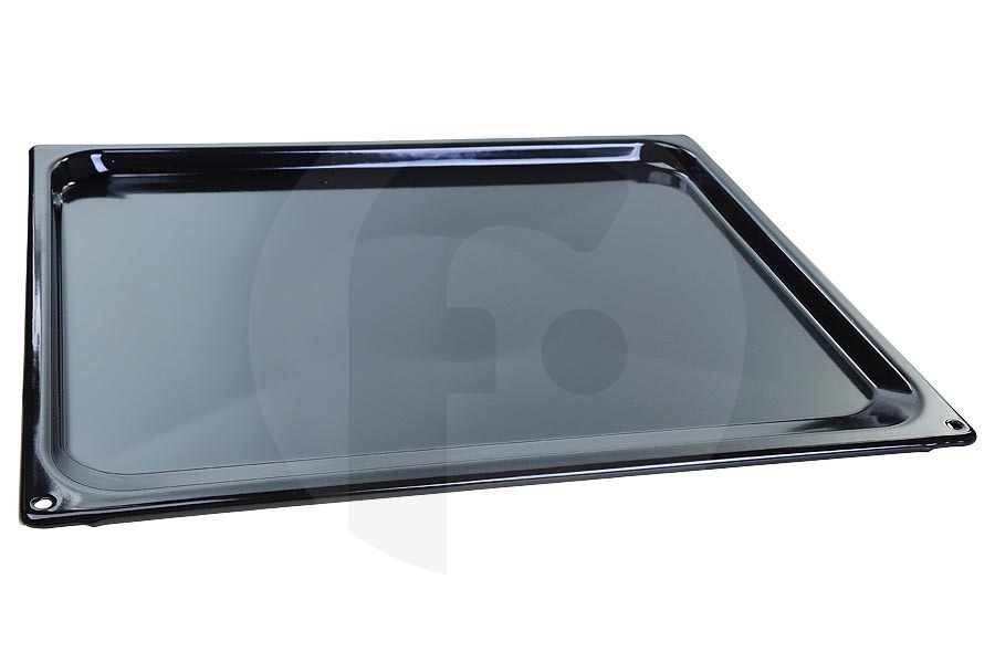 Pelgrim Microondas Bandeja para hornear (plato, bandeja de goteo) esmaltada para Gorenje y otros horno/microondas combinado 334774 apto para entre otros KN475W, EC775E, EC3302W-NO