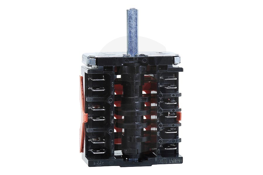 Hotpoint-ariston 13413, C00013413 Cocina & Encimera Interruptor placa de cocción (7 tiempos) fogón 482000022580 adecuado para entre otros K3E51WEU, IG04M2, K3C8PXD