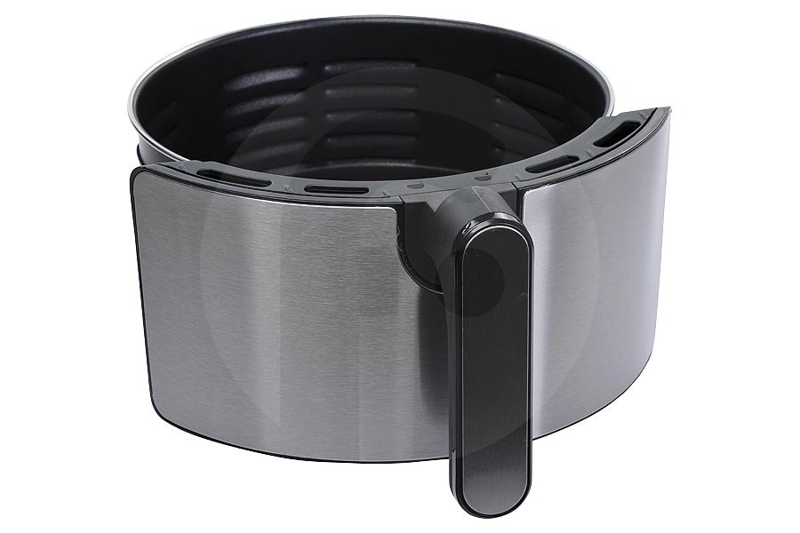 Tefal Freidora Bandeja externa incl. bandeja interna para Tefal y otros freidora de aire (freidora de aire caliente) SS997475, SS-997475 apto para entre otros EY201D15, EY402D66, EZ201D10