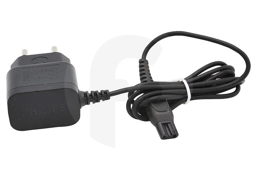 Philips Maquinilla de afeitar Philips cargador (adaptador, cable de alimentación) recortador de barba 422203976361 adecuado para entre otros QC5350 / 80, PT876, RQ1260