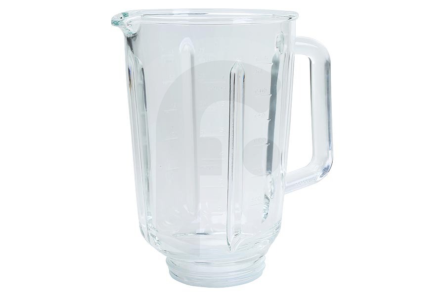 Philips Philips jarra de vidrio licuadora (vaso, jarra, mezclador) procesador de alimentos 996510076835 apto para entre otros HR3651, HR3652, HR3653