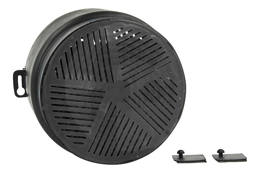 Valberg Unidad filtro de carbón universal (filtro de carbón activado) redondo campana extractora 484000008520 apto para entre otros todas las campanas extractoras