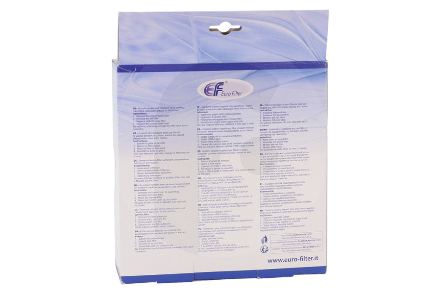 Electrolux Campana extractora Filtro Eurofilter 482000009736 Campana extractora