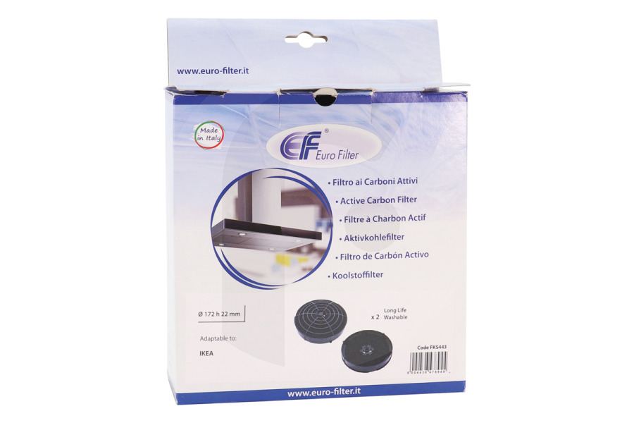 Electrolux Campana extractora Filtro Eurofilter 482000009736 Campana extractora apto para entre otros FIL440, HDVM0060S, HDVM4090AN, HDVM1090AN