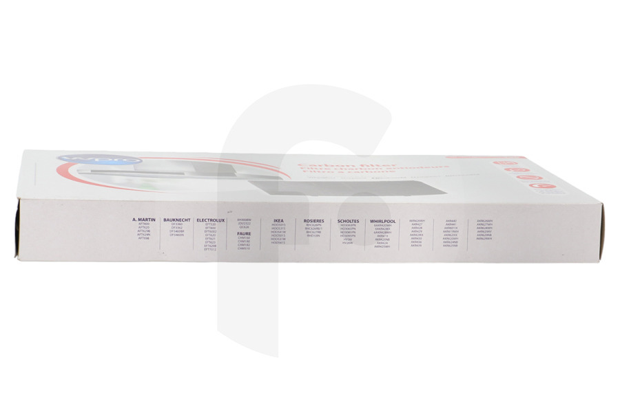 Electrolux Campana extractora Filtro de carbón Tipo 190 / Amh520 (485 x 265 x 48 mm) campana extractora 484000008578, CHF190