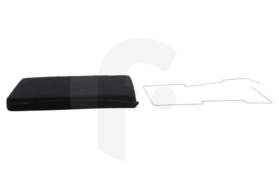 Electrolux 484000008571 Campana extractora Filtro de carbón Tipo 20 (220X180X20 Mm) para Whirlpool y otros campana extractora 480181700586, CFW020B apto para entre otros DKF 43 (filtro D020)