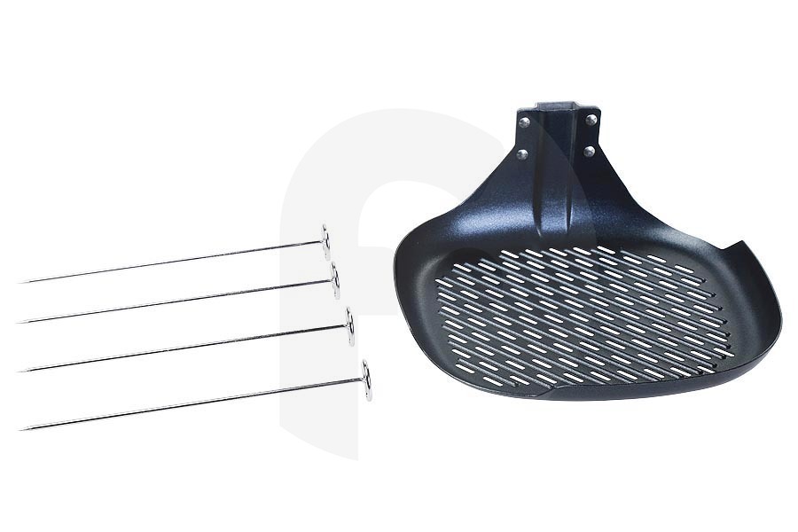 Philips Freidora Philips accesorios de cocina kit grill master L freidora de aire (freidora de aire caliente) HD9941/00, HD994100 apto para entre otros HD972x, HD974x