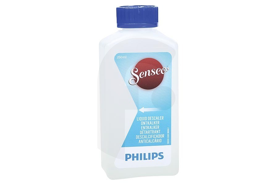 Severin Cafetera Philips descalcificador (líquido descalcificador) botella de 250ml para cafetera CA6520/00, CA652000 apto para entre otros todos los dispositivos Senseo