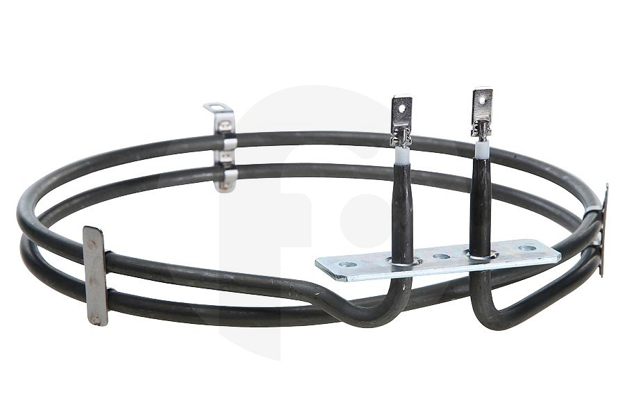 Whirlpool Microondas Elemento calefactor (elemento de aire caliente) redondo 2000W para Whirlpool y otros horno 480121101186 apto para entre otros AKP461, AKZ237, BLPE7103