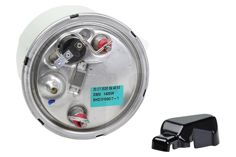 Philips Cafetera Resistencia/elemento calefactor 1400w para cafetera 422225952091, 996510076275 apto para entre otros HD7810, HD7850, HD7860