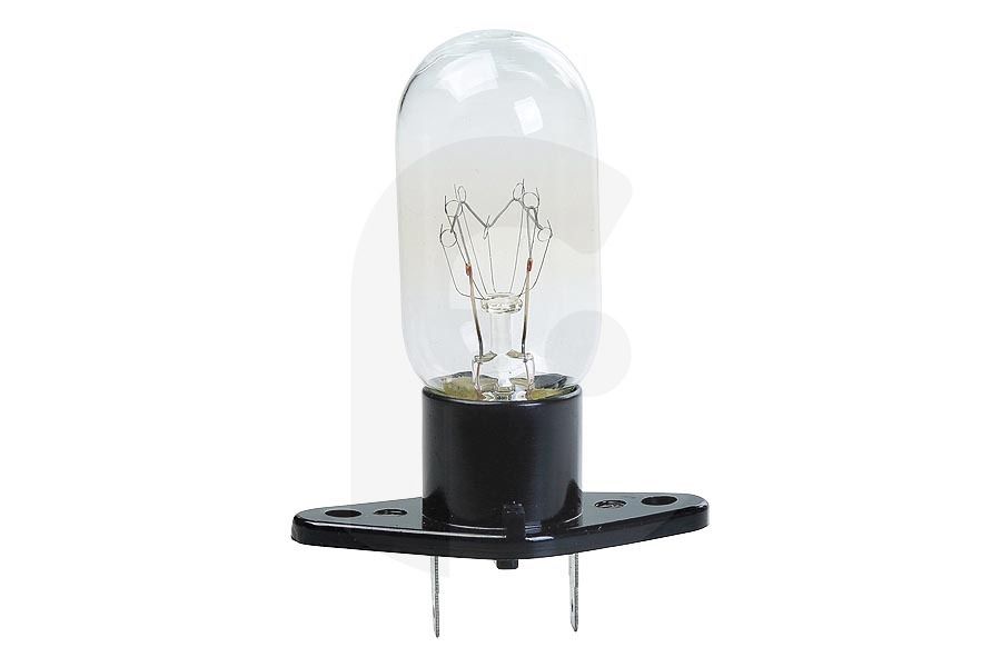 Dometic Microondas Bombilla (lámpara) 25W incl. soporte para, entre otros, Whirlpool horno/microondas combinado 481213418008 apto para entre otros AMW490IX, AMW863WH, EMCHD8145SW