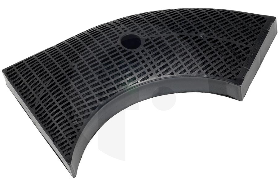 Electrolux Campana extractora Filtro de carbón semi circular 280x45x155mm Campana extractora 9029800613 apto para entre otros WMB1, WBM2,