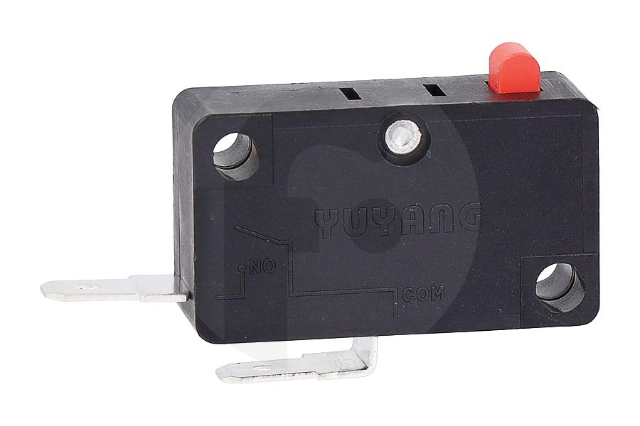 Pelgrim Microondas Interruptor de la puerta (microinterruptor) para Pelgrim y otros microondas (combinado) 561340 apto para entre otros MAC496RVS, COM316GLS, CM444RVS, CM644TI, MAC214GLS