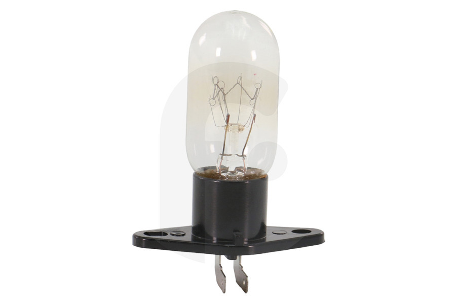 Bosch 27974 Microondas Lámpara/bombilla (25W gancho, con placa de montaje) microondas 88040022 apto para entre otros Horno de Microondas