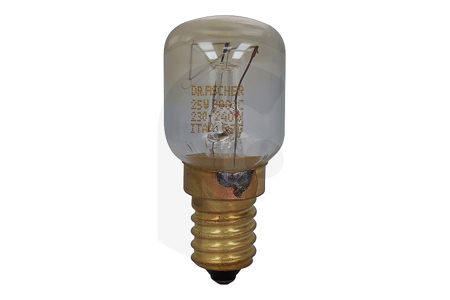 Electrolux Microondas Lámpara (lámpara para horno) 25W - E14 hasta 300°C para Pelgrim y otros horno 639158, 88030495 apto para entre otros PF6040RVSAB, A3306FTZT, OX3211CUU, FIV560WIT