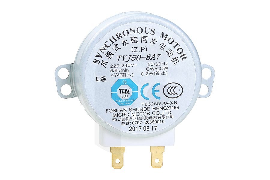 Panasonic Microondas Motor plato giratorio Microondas e63265u00xn microondas E63265U00XN apto para entre otros NN5000, NN5550B, NN5200B
