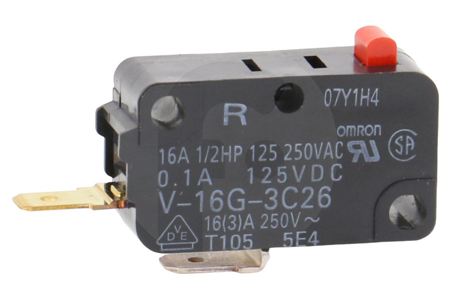 Panasonic Panasonic Microondas Interruptor ANE61424L0AG Horno-Microondas apto para entre otros NE-1653EUG, NE-1843EUG