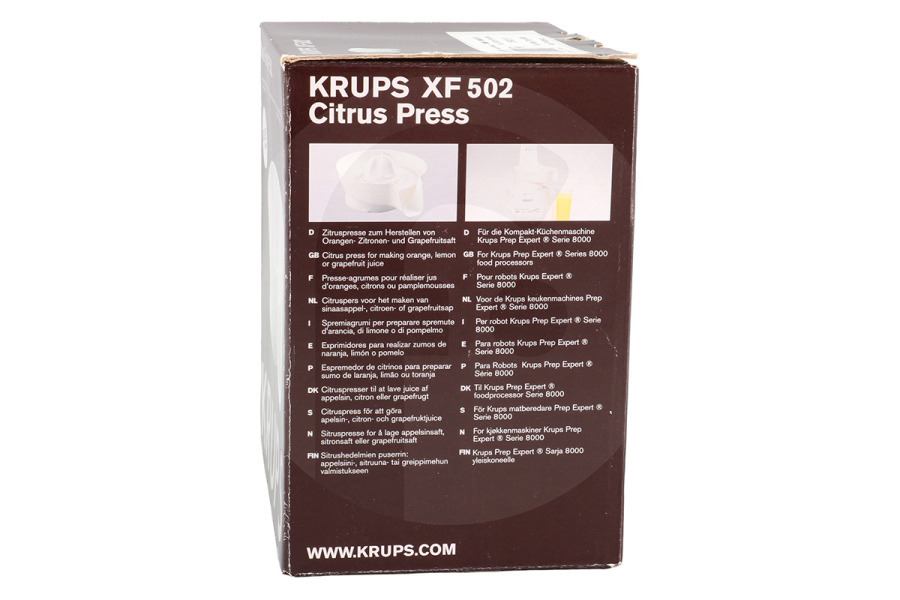 Krups Robot de cocina Krups XF502 Exprimidor de cítricos XF502101 Procesador de alimentos