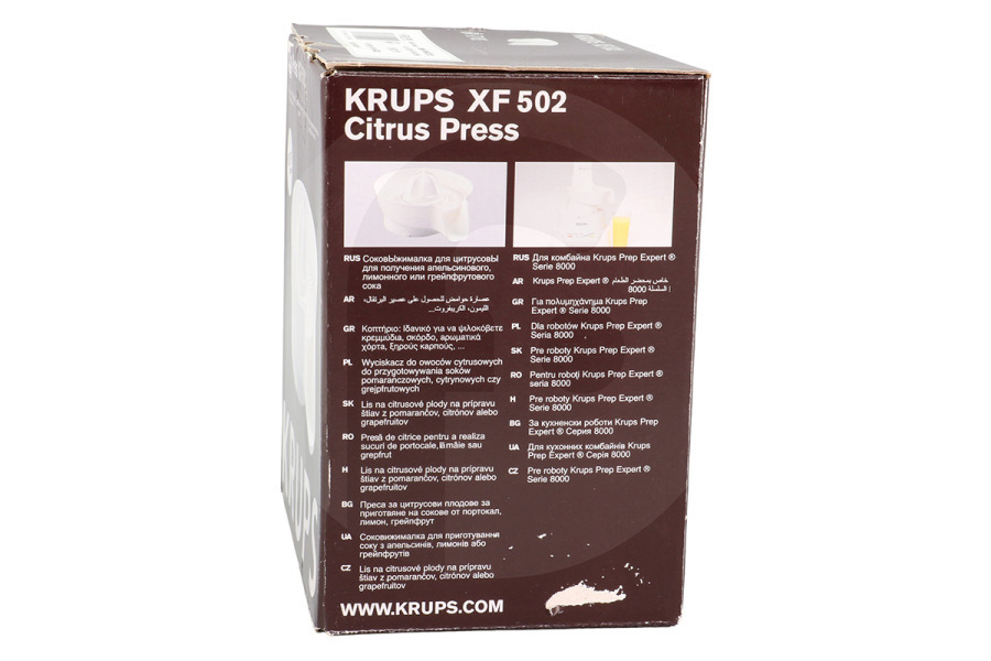 Krups Robot de cocina Krups XF502 Exprimidor de cítricos XF502101 Procesador de alimentos