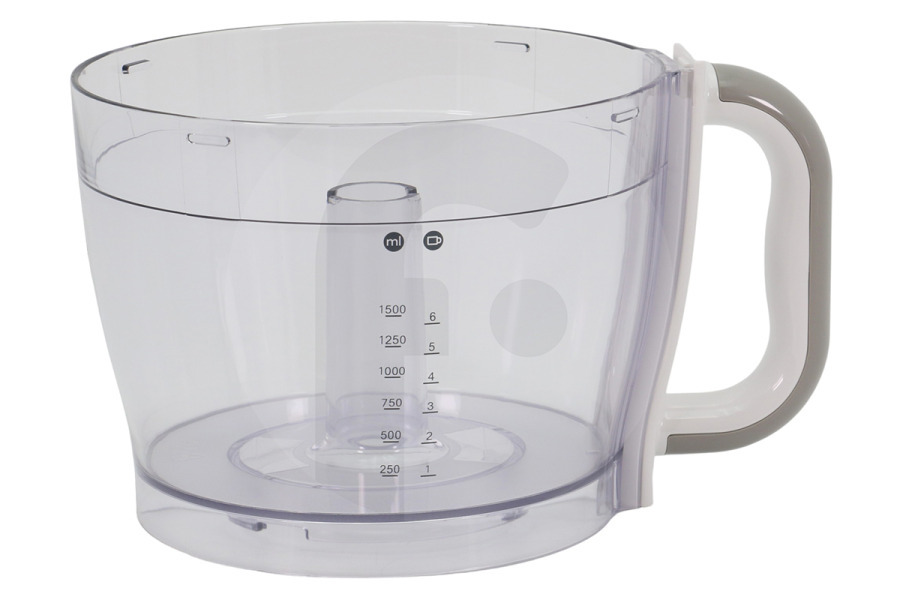 Kenwood Robot de cocina Tazón/recipiente(transparente. 1,5 litros) robot de cocina KW707608 adecuado para entre otros FP720, FP723, FP481 FP730