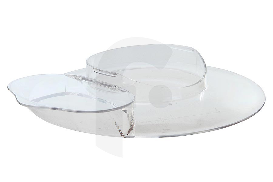Kenwood Robot de cocina Kenwood protector contra salpicaduras (tapa anti-salpicaduras) para recipiente transparente robot de cocina KW716118 adecuado para entre otros KM010, KM013, KM020, KM023