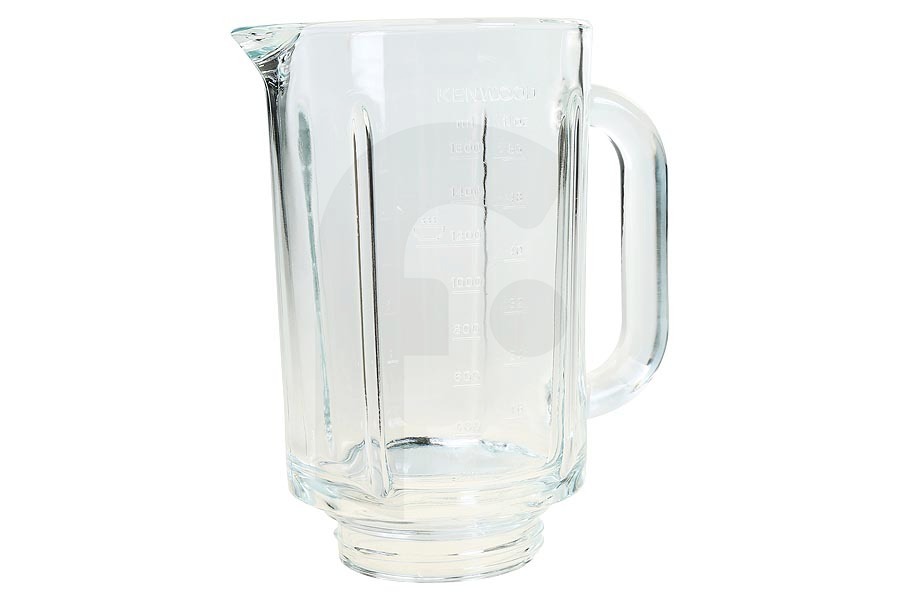 Kenwood Robot de cocina Kenwood vaso de vidrio de la batidora (jarra de mezcla, jarra, mezclador) procesador de alimentos KW713790 adecuado para entre otros AT358, BL700