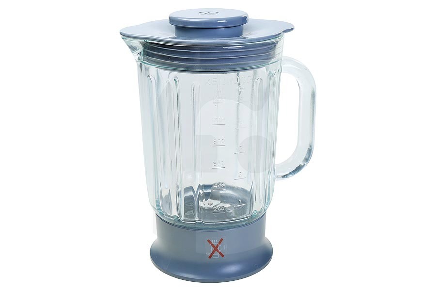 Kenwood Robot de cocina Kenwood jarra de vidrio licuadora (vaso, jarra, mezclador) robot de cocina KW715833 adecuado para entre otros KHH302WH, KHH323WH