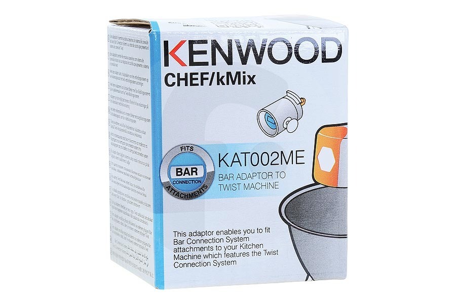 Kenwood Robot de cocina Kenwood Twist-fit adaptador para robot de cocina AW20011007