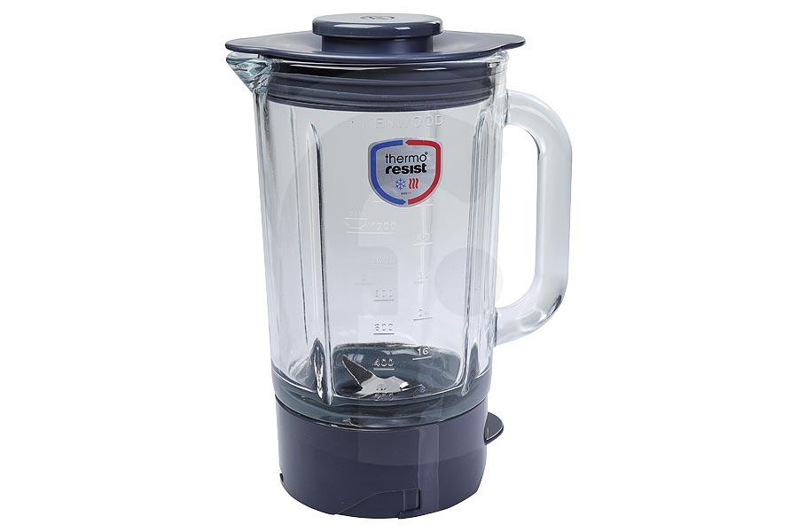 Kenwood Robot de cocina Kenwood vaso de la batidora (jarra de mezcla) completo robot de cocina KW714746 adecuado para entre otros FPM800, FPM901, FPM910