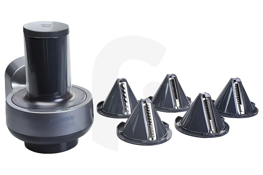 Kenwood Espiralizador Kenwood para procesador de alimentos AW20010015 adecuado para entre otros Chef (series KVC, KVL y KCC) y KMix (serie KMX)
