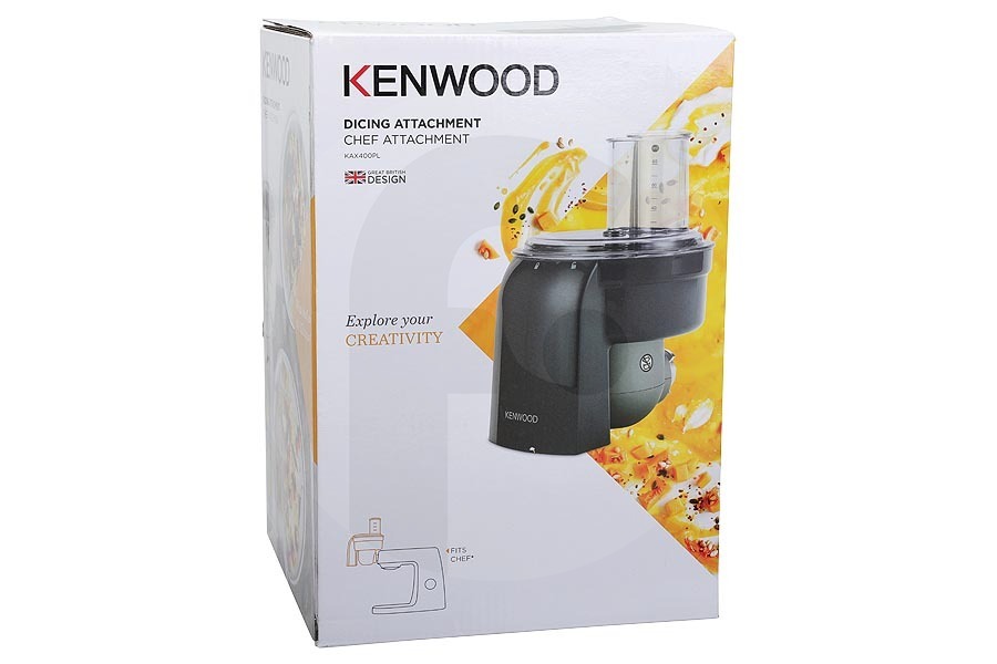 Kenwood Robot de cocina Accesorio para cortar en cubos AW20010009 p. procesador de alimentos KAX400PL