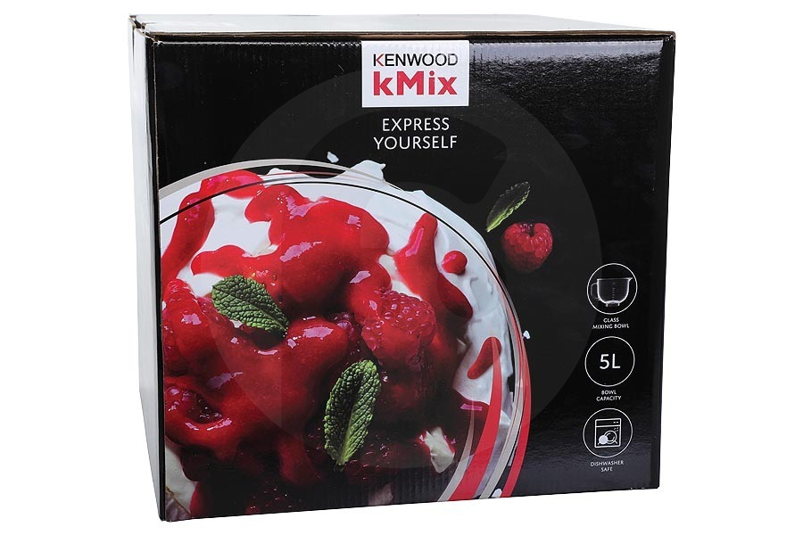 Kenwood Robot de cocina Kenwood recipiente de vidrio incl. anillo de rosca para robot de cocina AW20011055