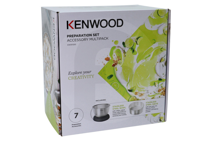 Kenwood Robot de cocina Kenwood KWSP200 Set de preparación AS00003840 Robot de cocina adecuado para entre otros todos los modelos Máquinas de cocina