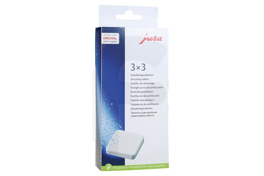Jura Cafetera Jura Descalcificador (tabletas descalcificador) 61848 apto para entre otros Cafeteras
