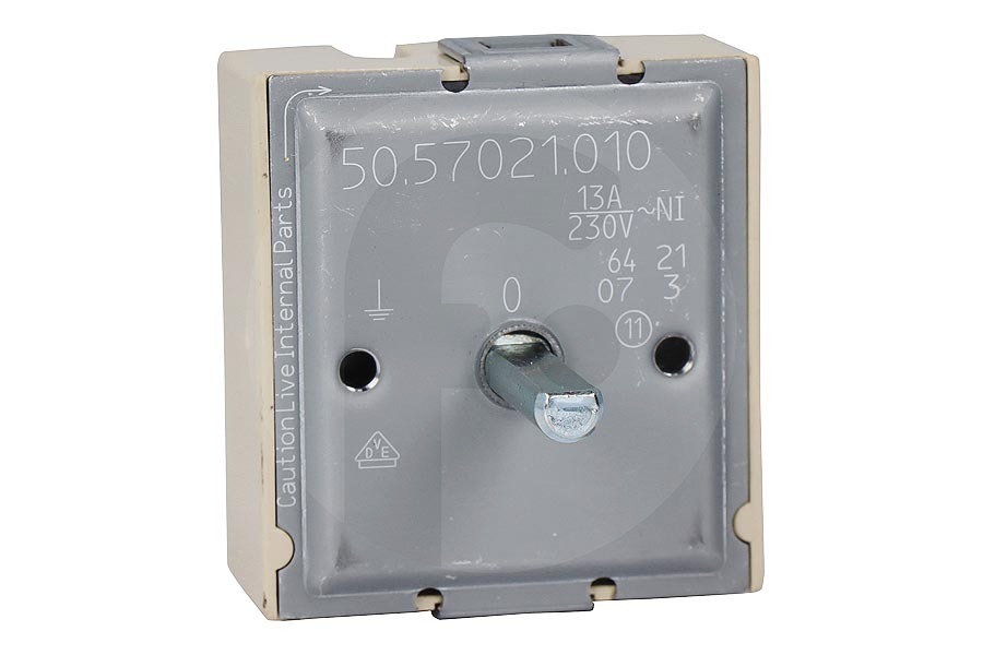 Hotpoint-ariston Cocina & Encimera Interruptor de energía (regulador de energía) individual horario 220V para AEG, Electrolux y otros cocina 5057021010