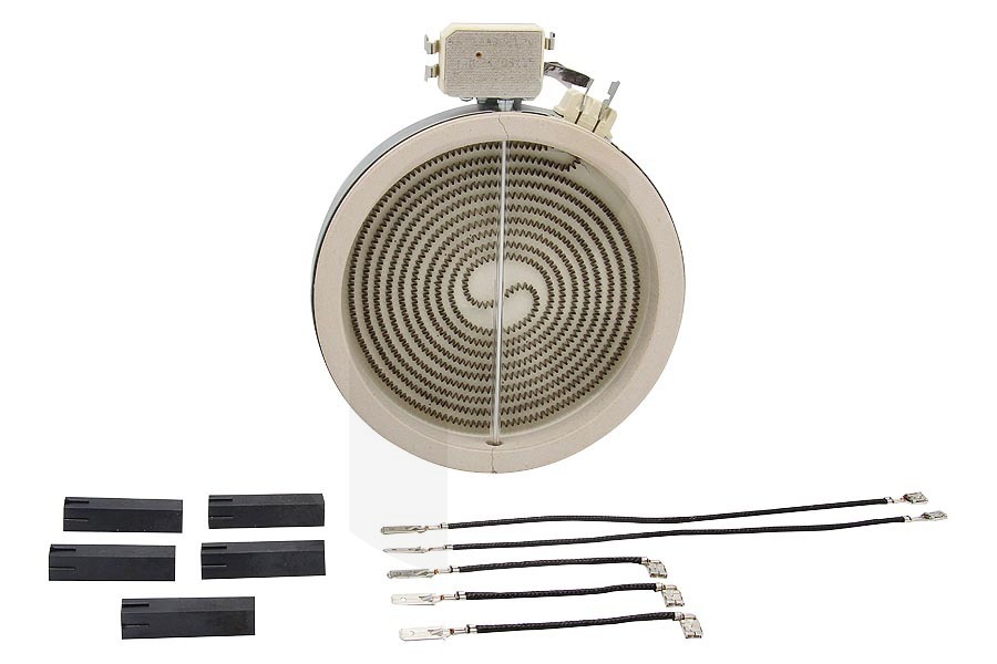 Whirlpool Cocina & Encimera Plato de cocción/hornilla (Cerámica 230Volt) fogón 481231018887 adecuado para entre otros 145 mm Diámetro 1200Watt