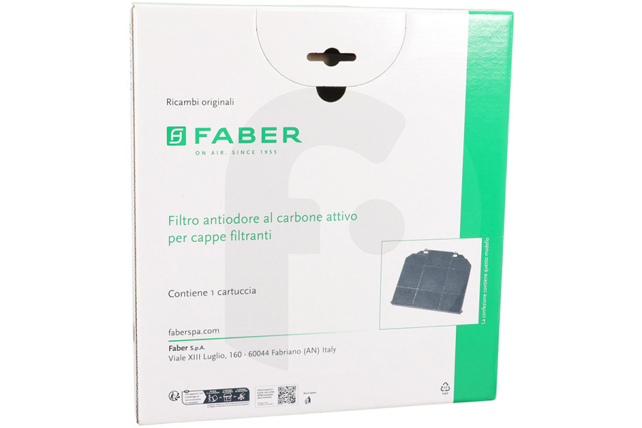Electrolux Campana extractora Faber filtro para campana extractora 112.0157.243
